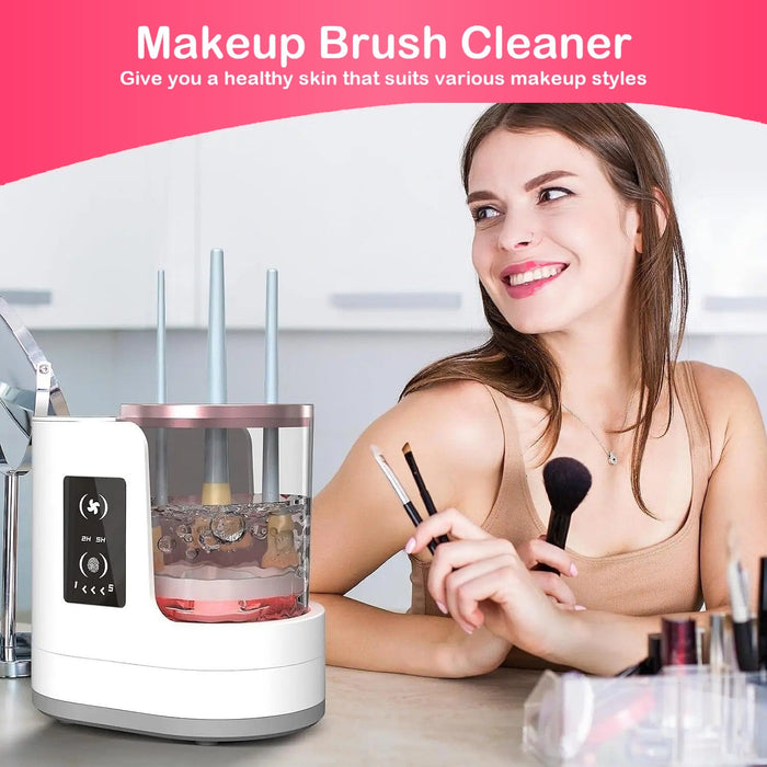 4-in-1 Electric Makeup Brush Cleaner